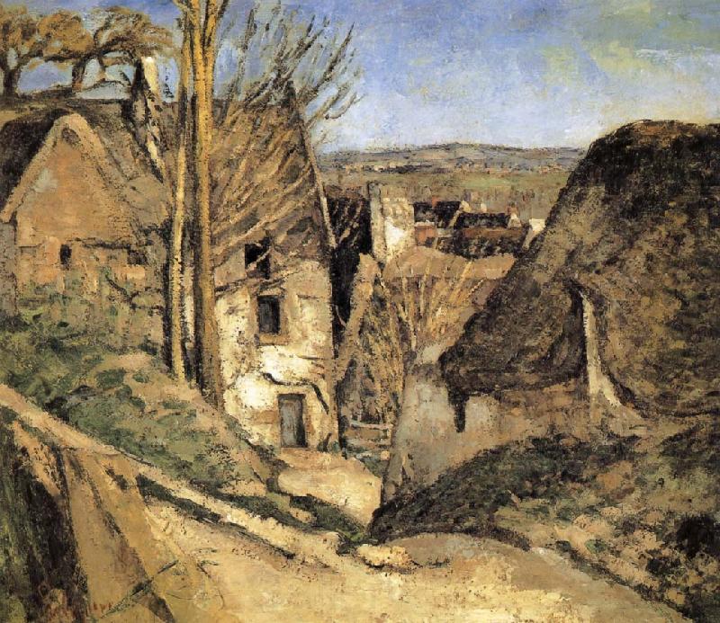 Paul Cezanne house Norge oil painting art